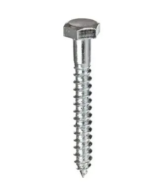 TIRAFONDO ZINCADO 3/8 X 5