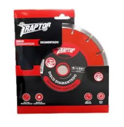 DISCO DIAMANTADO SEGMENTADO CONTINUO 180 x 8mm RAPTOR
